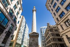Monument to the Great Fire of London  Témoin d'un Incendie Majeur