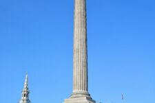 Nelson's Column à Trafalgar Square  Hommage à l'Amiral